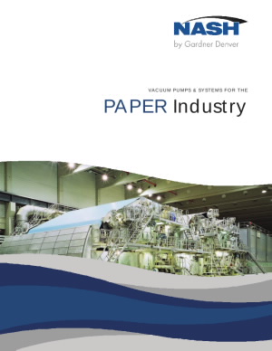 brochure sur l'industrie du papier