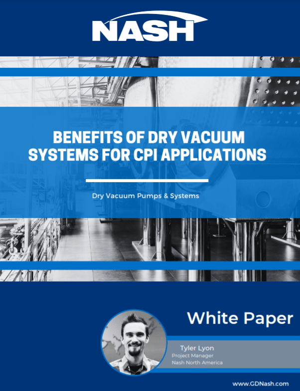 Benefits of Dry Vacuum Systems for CPI Applications