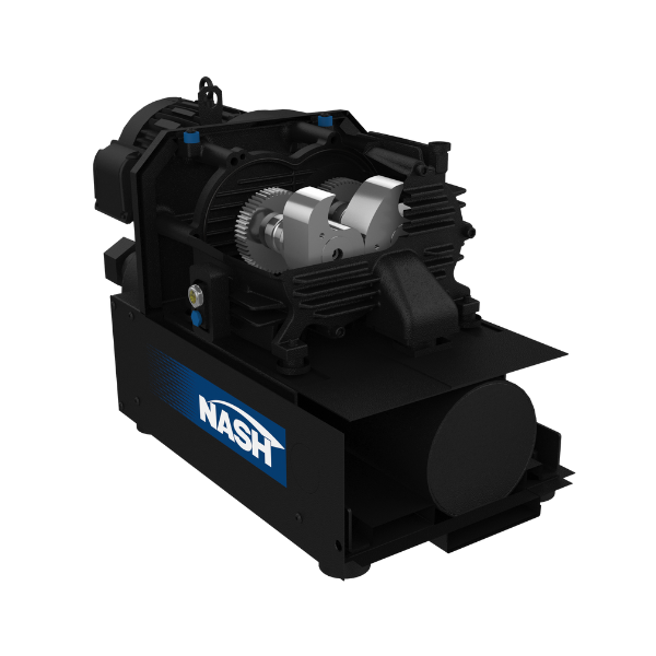 Nash dry claw vacuum pumps are a reliable dry vacuum technology with claw-shaped rotors
